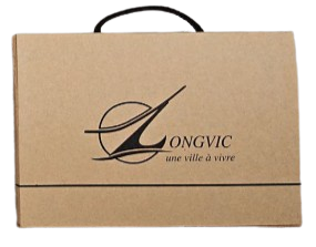 Pochette Made in France en carton recyclé -