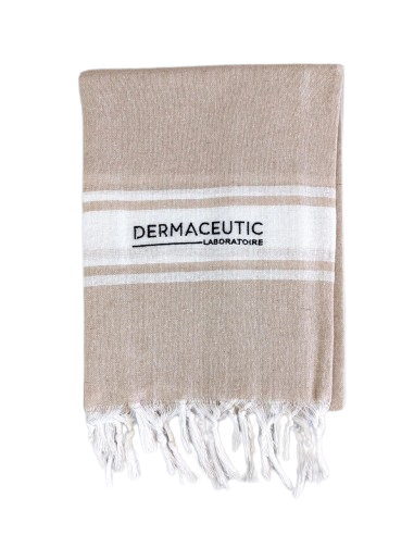 Fouta en coton recyclé