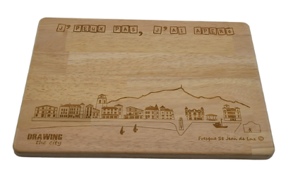 Grande planche apéro en bois Made in France -