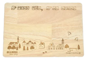 Grande planche apéro en bois Made in France -