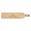 Planche apéro avec manche en bois Made in France