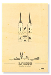 Affiche en bois Made in France -