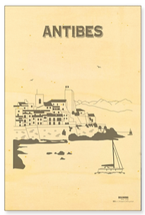 Affiche en bois Made in France -