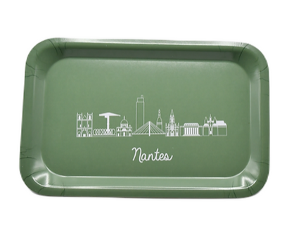 Plateau en kraft recyclé et mélamine Made in France -