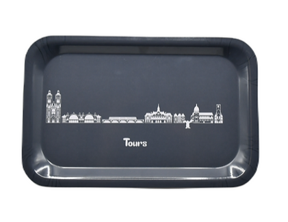 Plateau en kraft recyclé et mélamine Made in France -