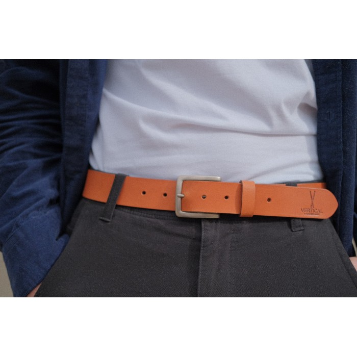 Ceinture en cuir pour homme Made in France -