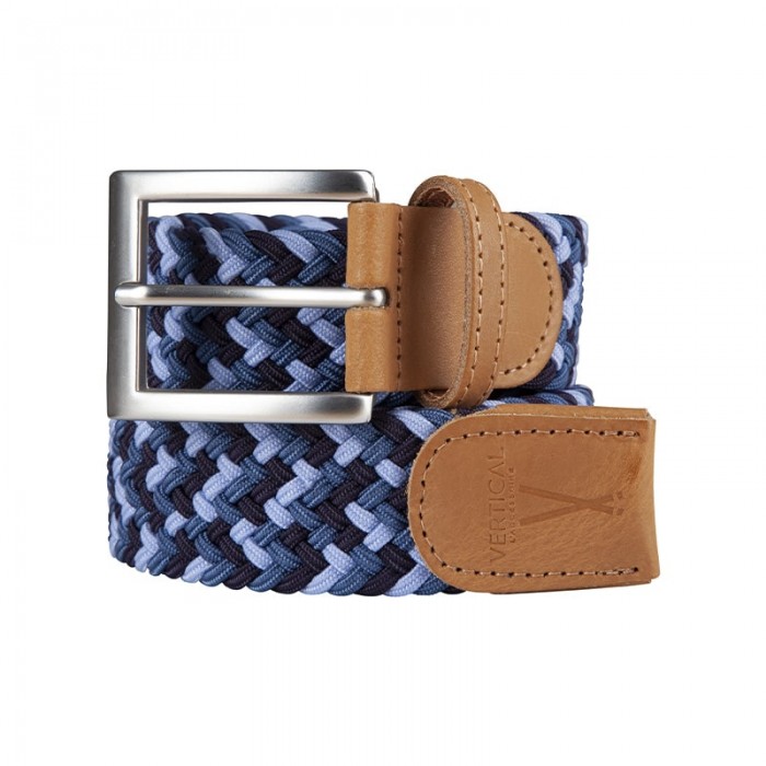 Ceinture en cuir tressée pour homme Made in France -