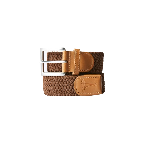 Ceinture en cuir tressée pour homme Made in France -