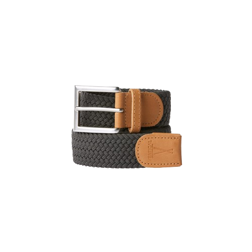 Ceinture en cuir tressée pour homme Made in France -