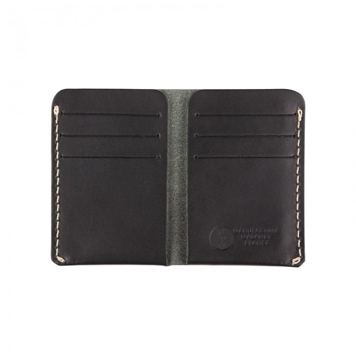 Portefeuille en cuir véritable Made in France -