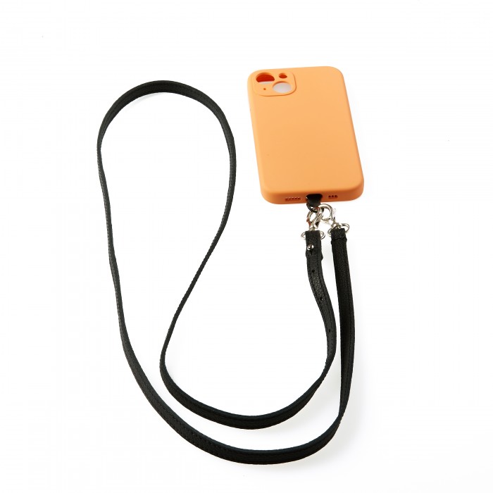 Lanière pour téléphone en cuir fin Made in France -