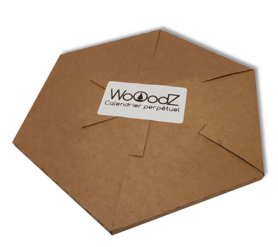 Puzzle calendrier perpétuel en bois Made in France -