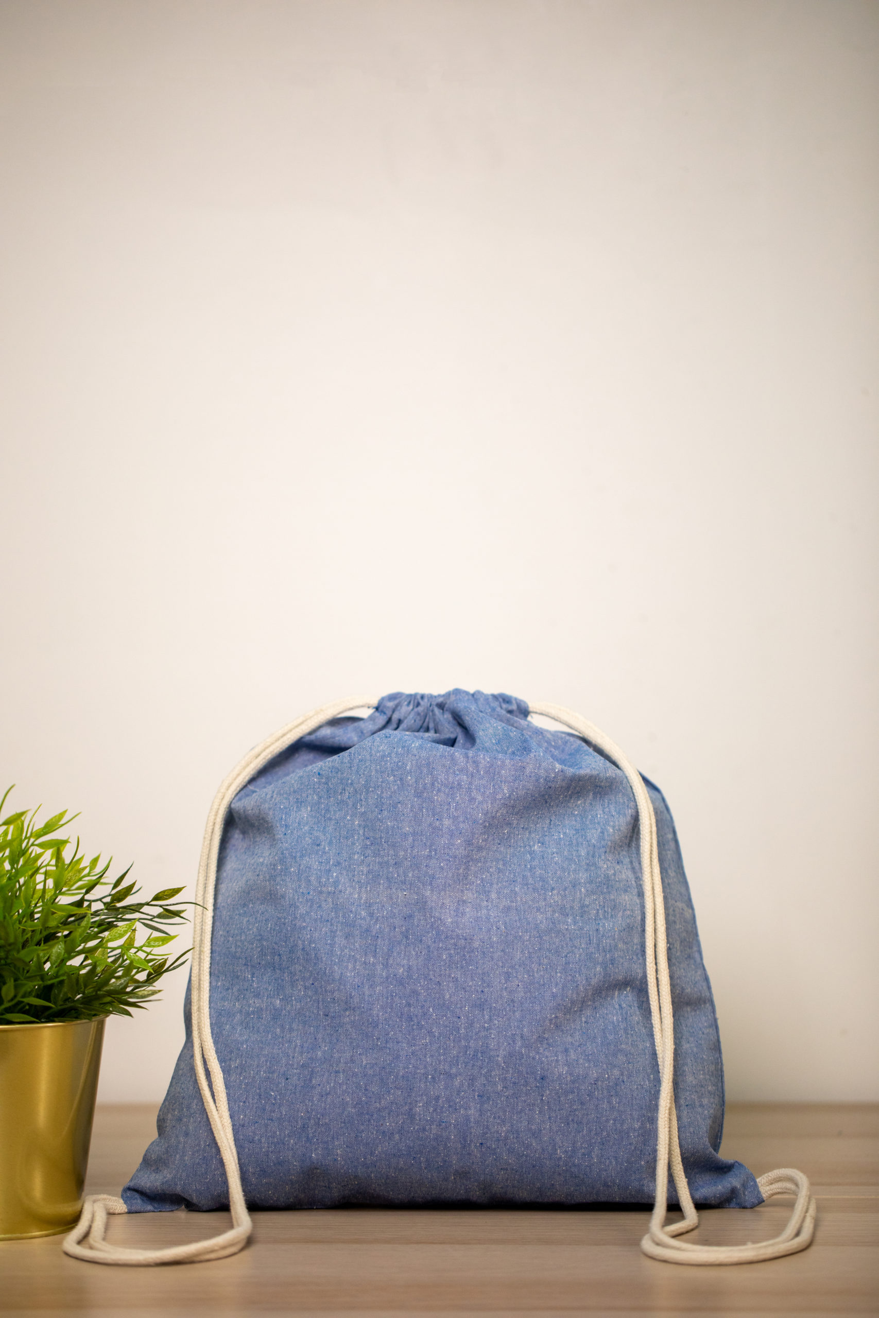 Sac à dos en coton recyclé certifié GRS - 150 gr -