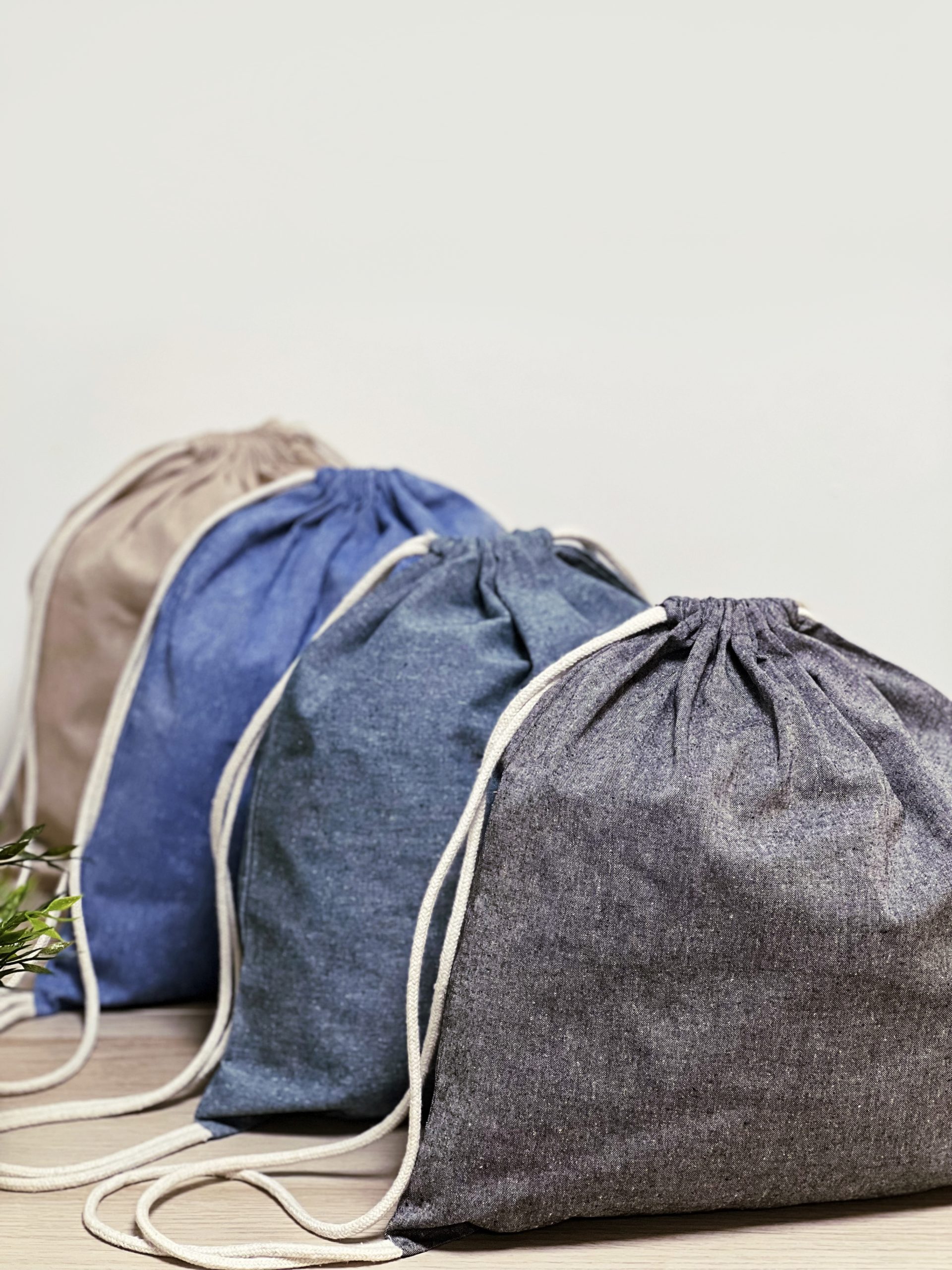 Sac à dos en coton recyclé certifié GRS - 150 gr -