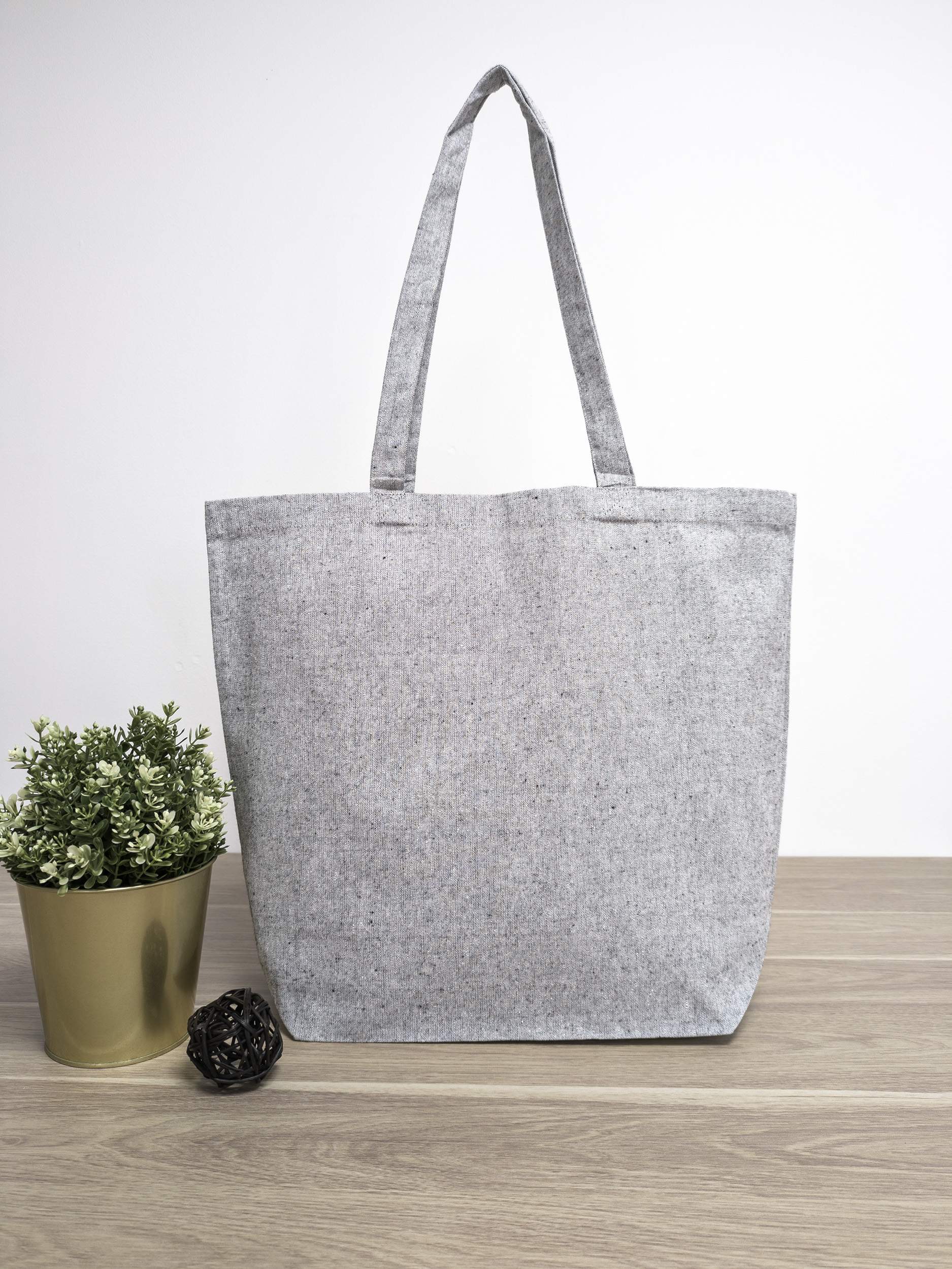 Sac cabas en coton recyclé certifié GRS - 280 gr - 6