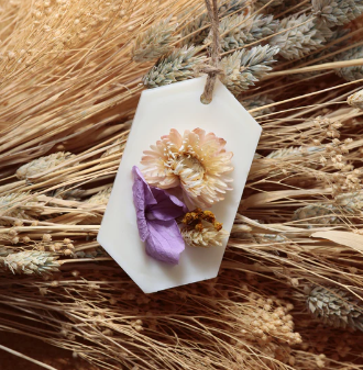 Bougie suspendue artisanale Made in France -