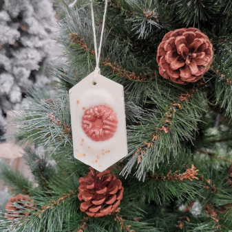 Bougie suspendue artisanale Made in France -