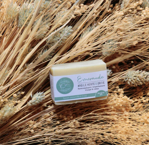 Savon saponifié à froid artisanale Made in France -