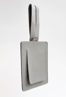 Porte-adresse en cuir upcyclé Made in France - Elise -