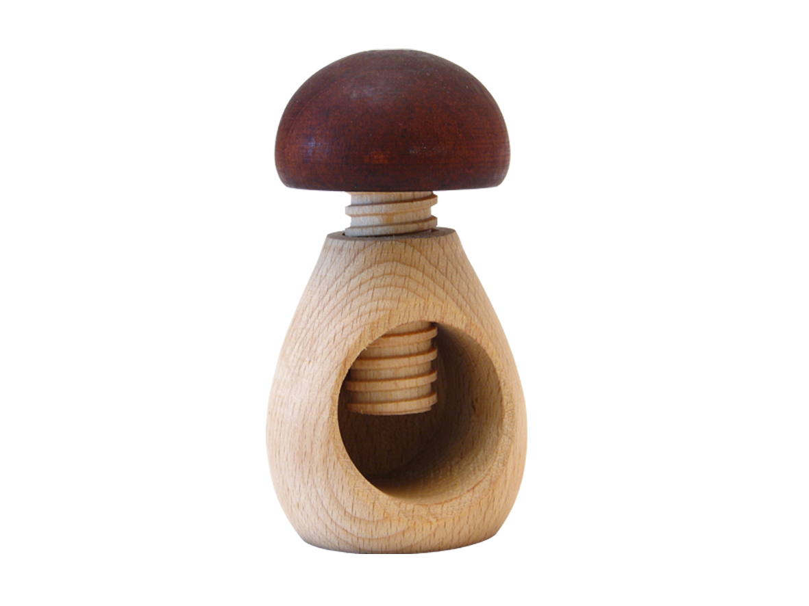 Casse noix champignon en bois Made in France