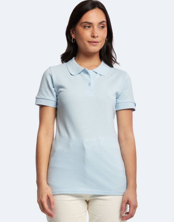 Polo manches courtes pour femme Made in France -