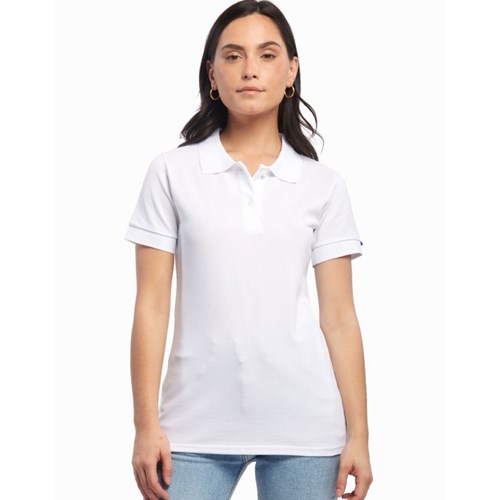 Polo manches courtes pour femme Made in France