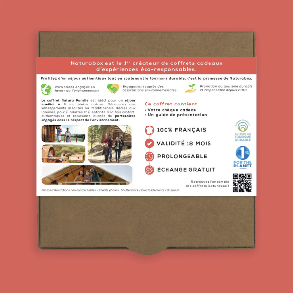 Coffret cadeau éco-responsable - Natura Famille - 8