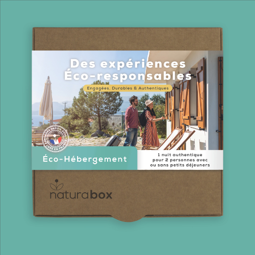 Coffret cadeau éco-responsable - Eco-Hébergement - 6