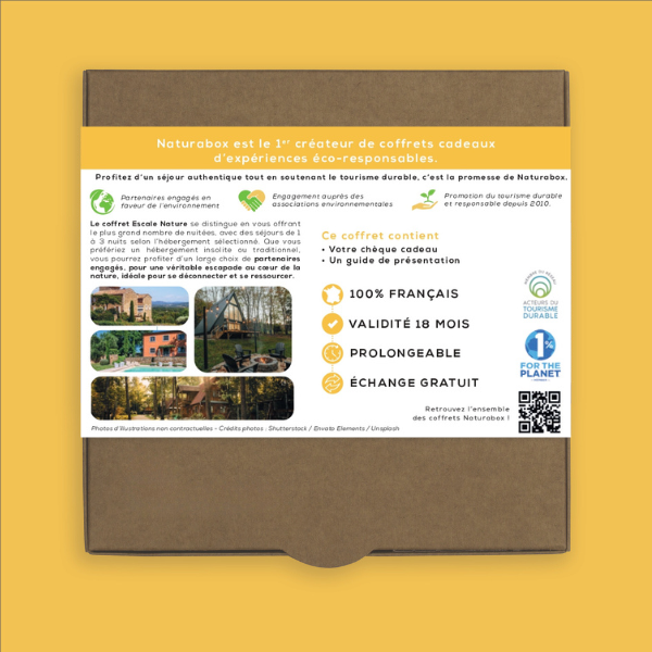 Coffret cadeau éco-responsable - Escale Nature - 7