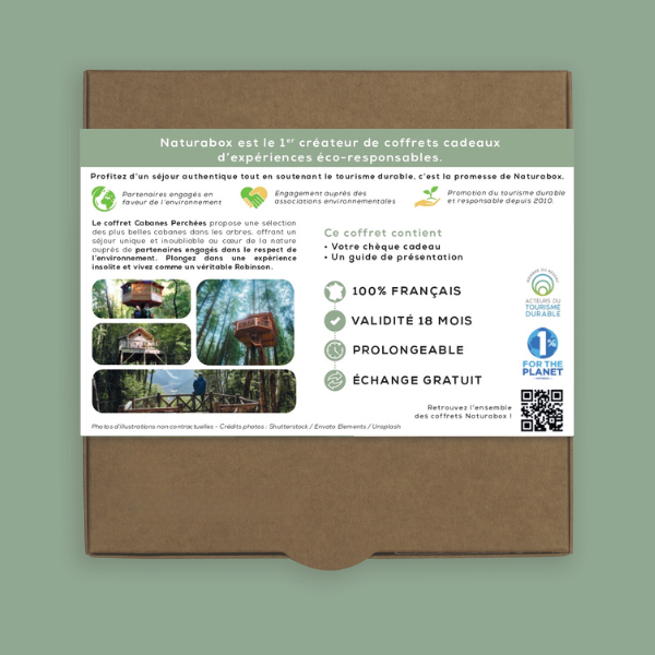 Coffret cadeau éco-responsable - Cabanes Perchées - 7