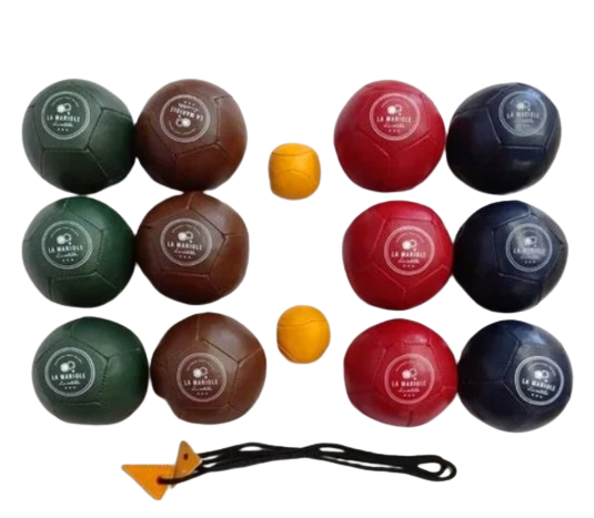 Boules de pétanque en cuir recyclé - Winter - 7