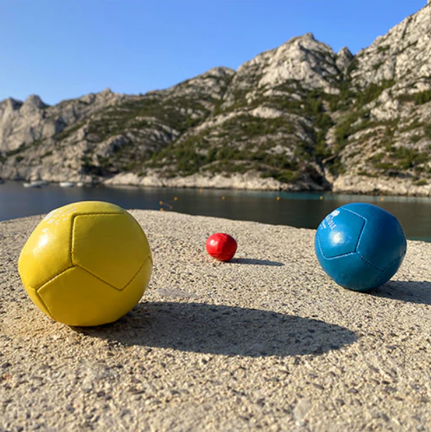 Boules de pétanque en cuir recyclé - Summer - 5