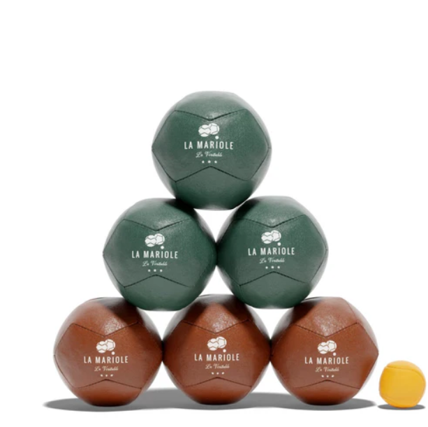 Boules de pétanque en cuir recyclé - Winter - 2