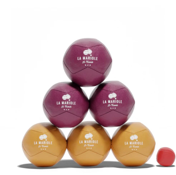 Boules de pétanque en cuir recyclé - Winter - 3