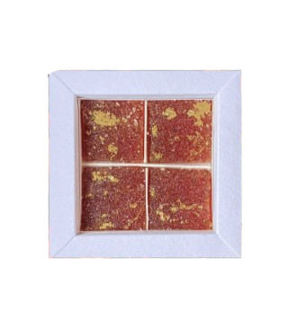 Coffret assortiment de 4 pâtes de fleurs bio Made in France