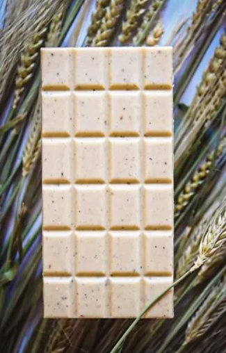 Tablette de chocolat blanc bio au riz soufflé Made in France -