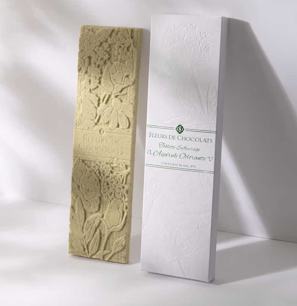 Tablette de chocolat blanc bio au riz soufflé Made in France - 2