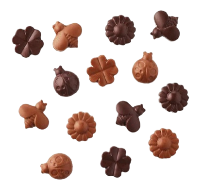 Fioriture de chocolats plusieurs parfums Made in France