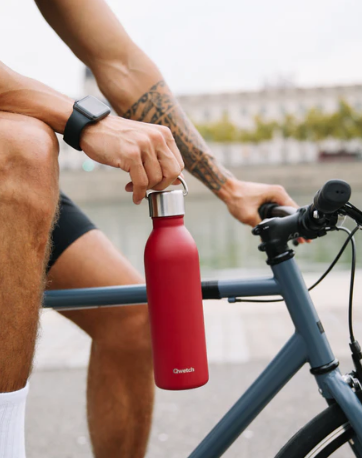 Bouteille isotherme en inox recyclé 600 ml - Active -