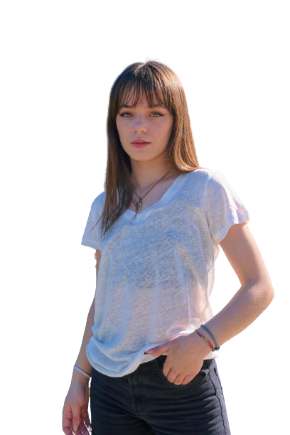 Tee-shirt pour femme upcyclé Made in Europe -