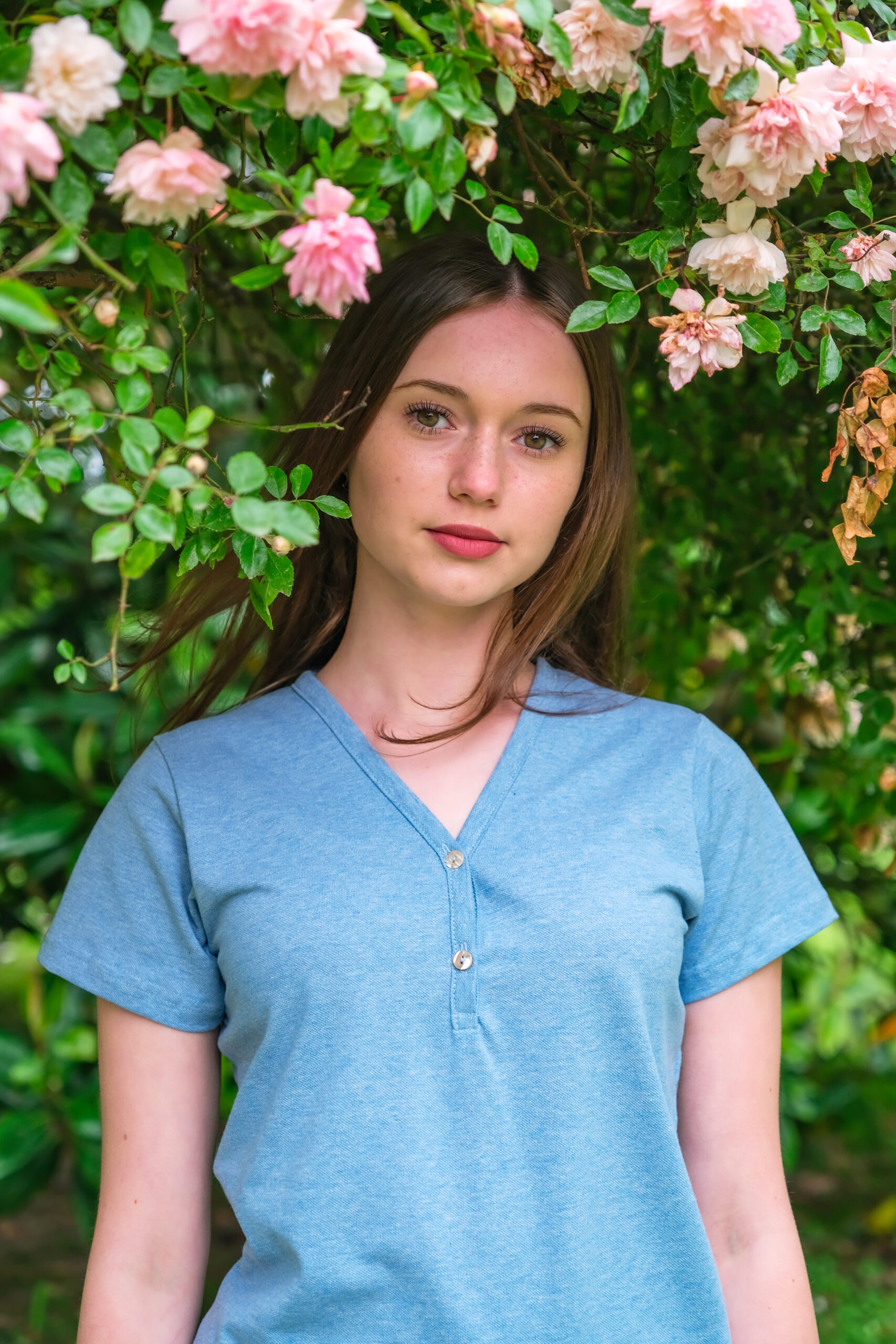 Tee-shirt en maille piquée pour femme en coton upcyclé Made in Europe -