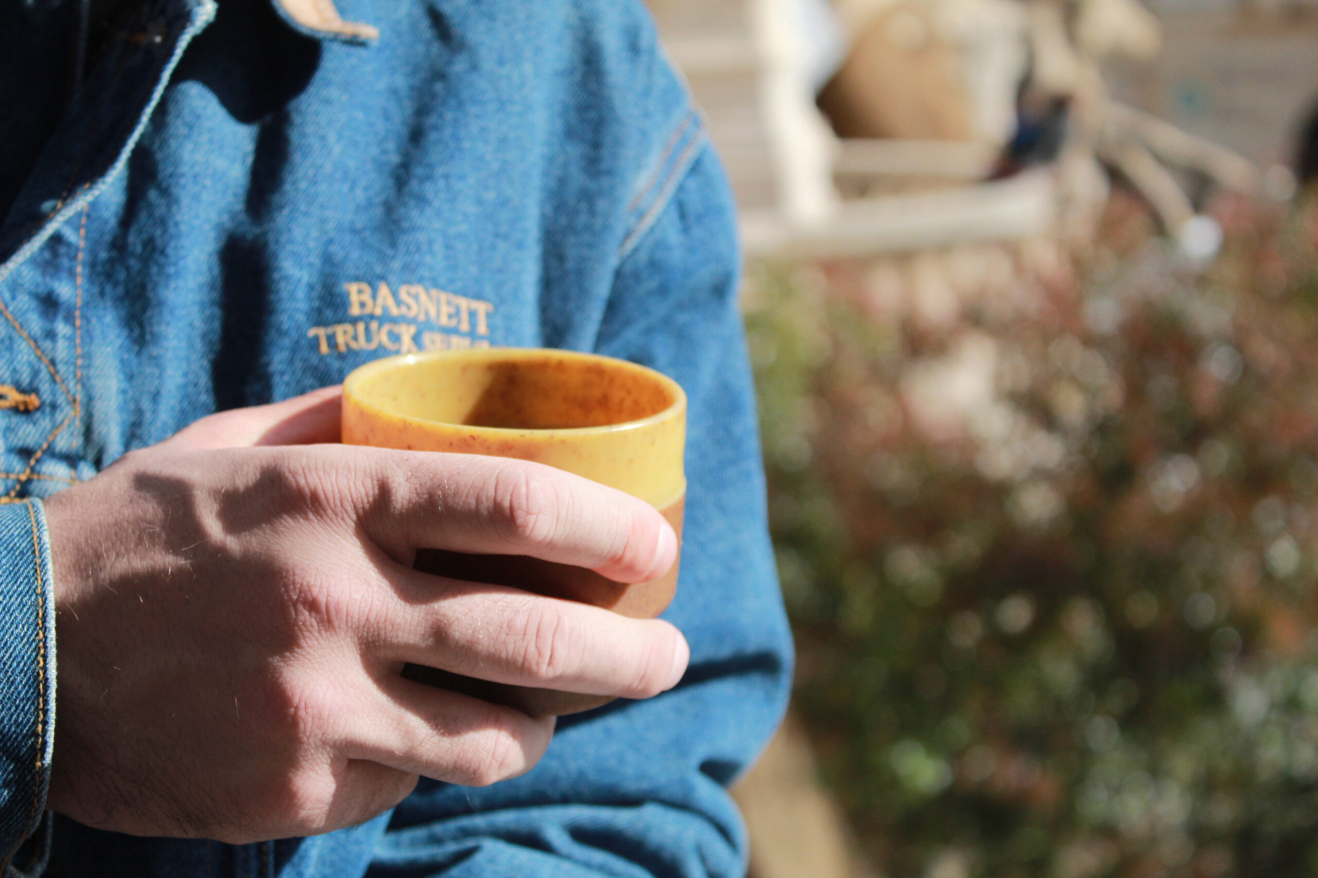 Tasse à café en peaux d'agrumes recyclées Made in France -
