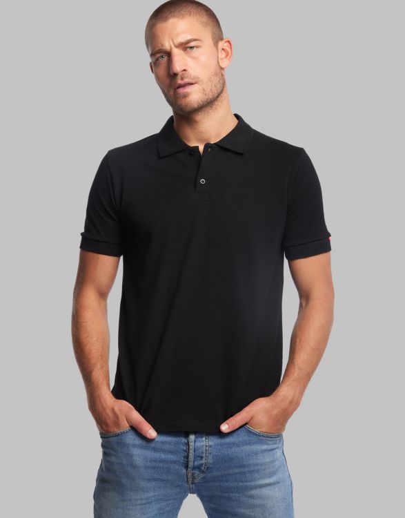Polo manches courtes pour homme Made in France -