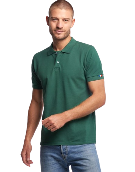 Polo manches courtes pour homme Made in France