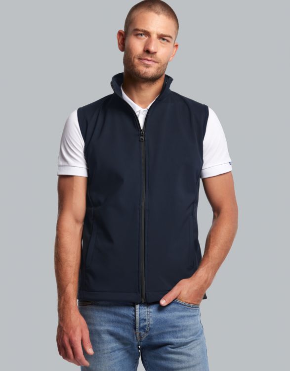 Bodywarmer softshell pour homme Made in France -