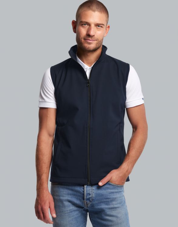Bodywarmer softshell pour homme Made in France -