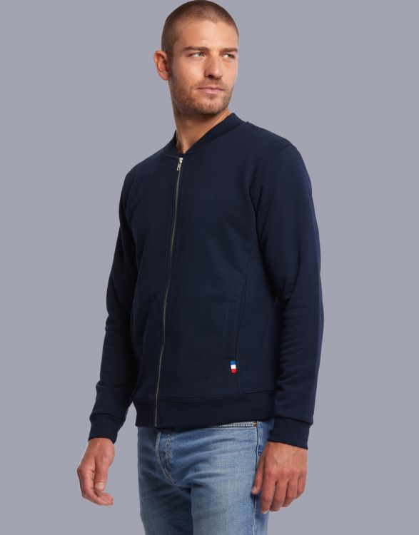 Blouson façon teddy mixte Made in France -