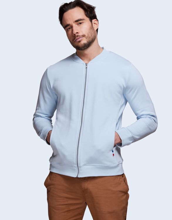 Blouson façon teddy mixte Made in France -