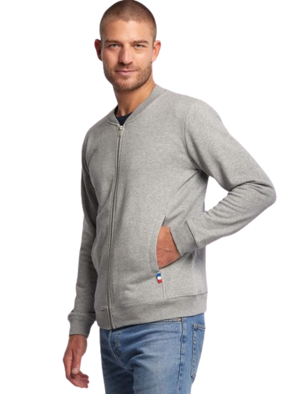 Blouson façon teddy mixte Made in France