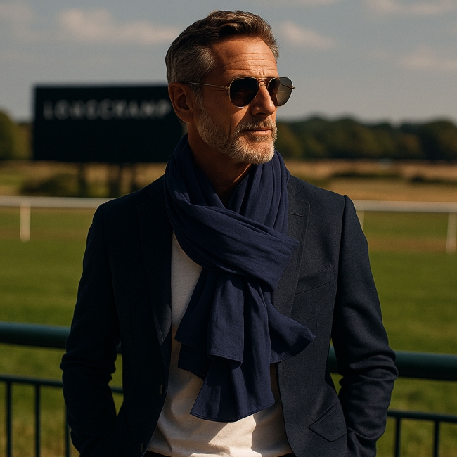 Chèche en coton bio made in France - 5